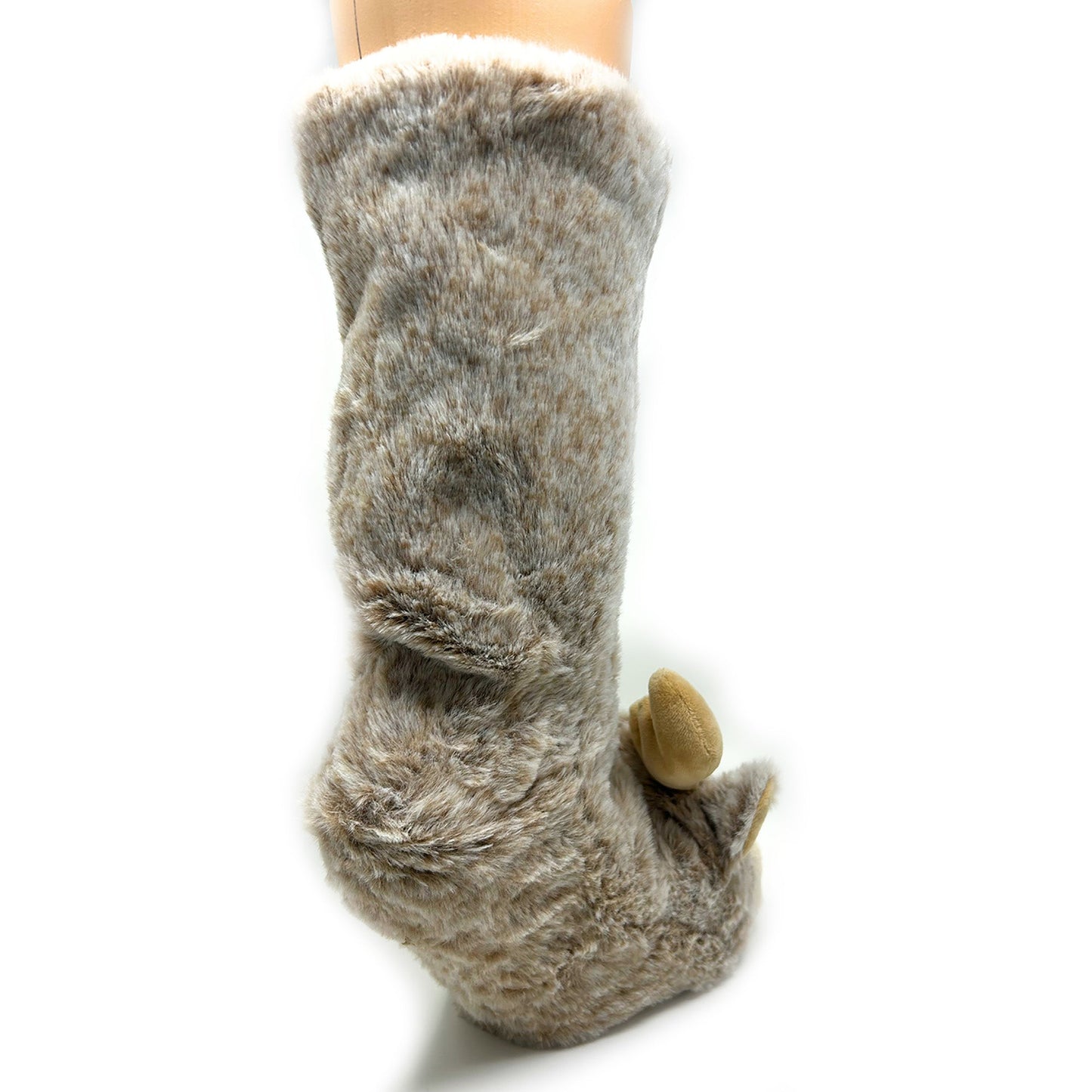 Women's Moose Up Slipper Socks