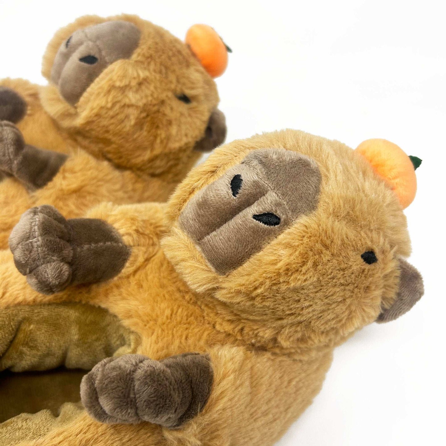 Women's Mabel the Capybara Fuzzy Slippers