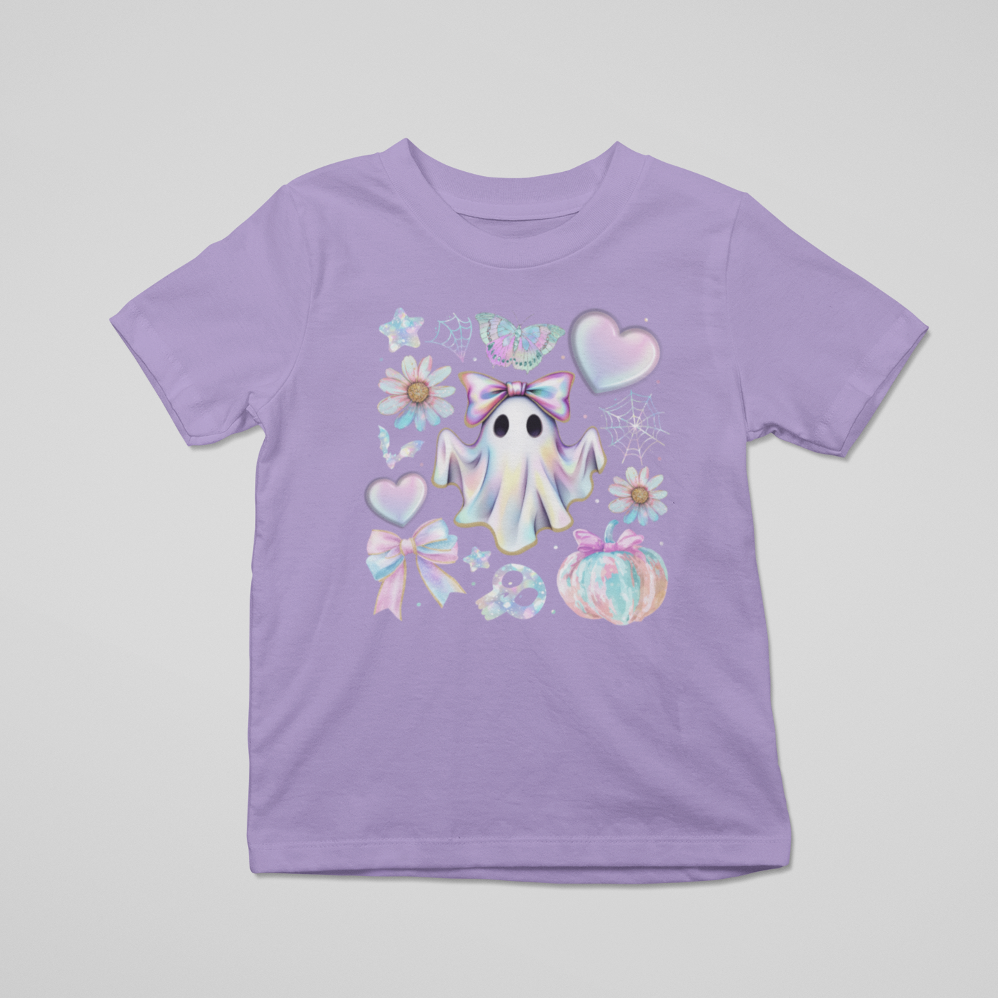 Pastel Boo Crew Graphic Tee