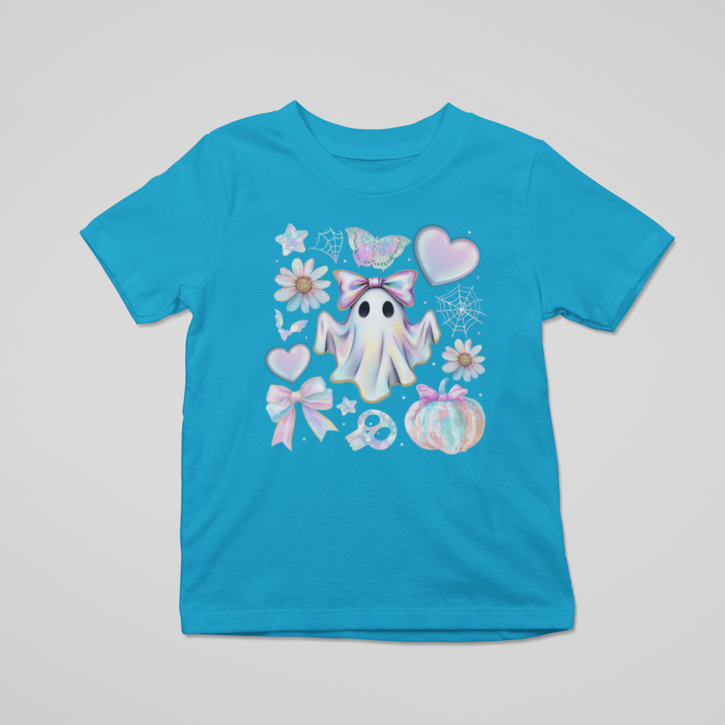 Pastel Boo Crew Graphic Tee