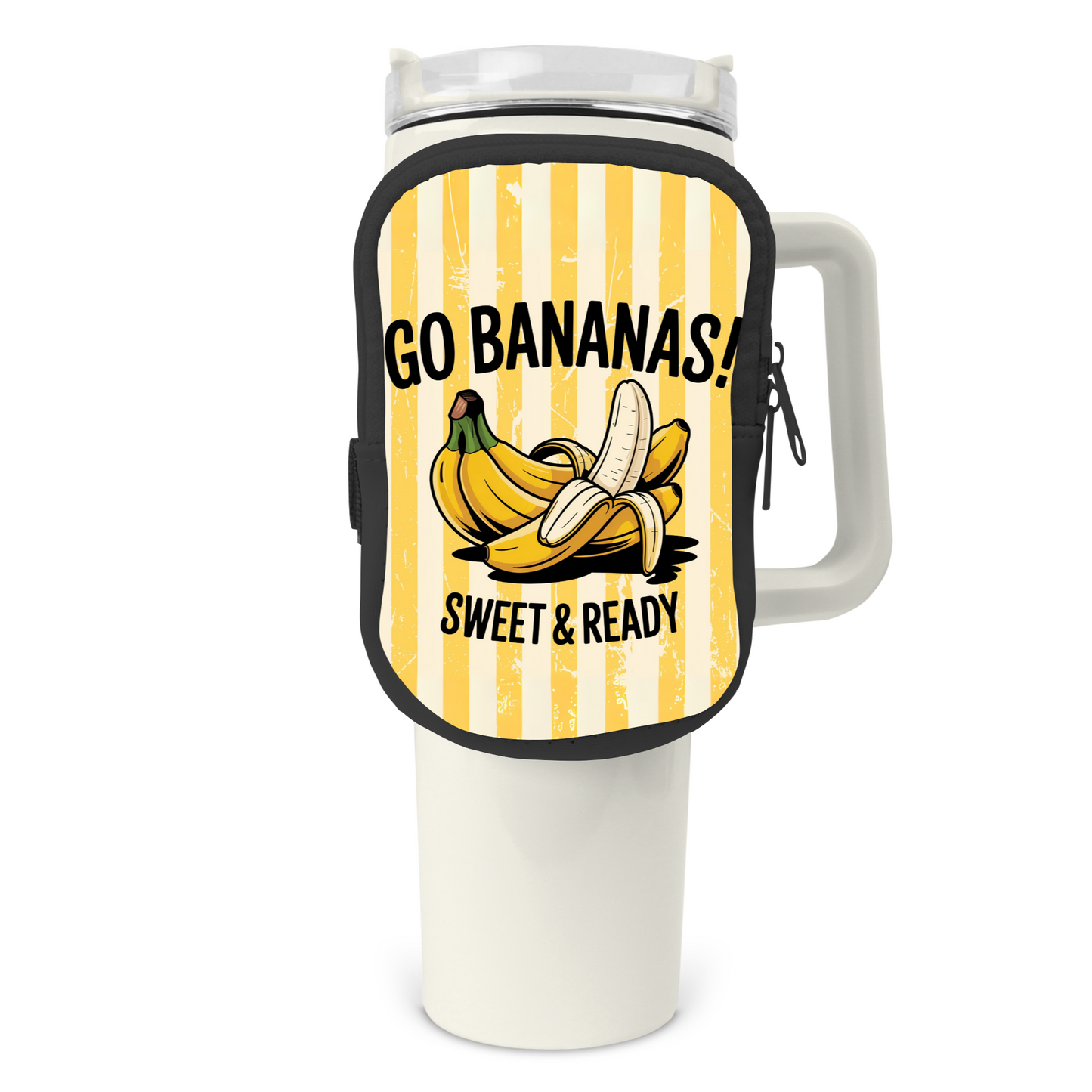Go Bananas Pick Zippered Pouch/Bag For 40oz Tumbler
