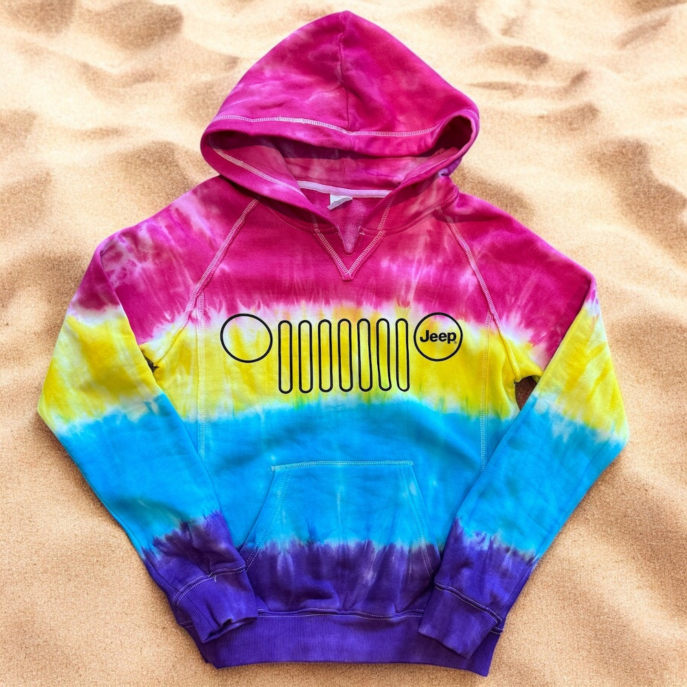 Jeep® Grille GADA Tie-Dye Hoodie
