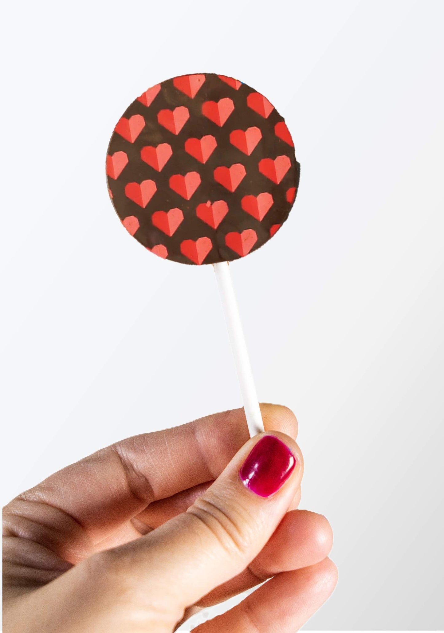 Lollipops Design: Flower, Rainbow or Heart Lollipop with Filling