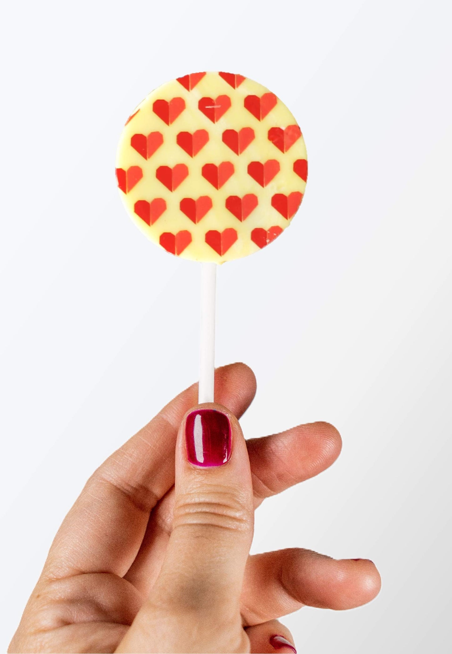 Lollipops Design: Flower, Rainbow or Heart Lollipop with Filling