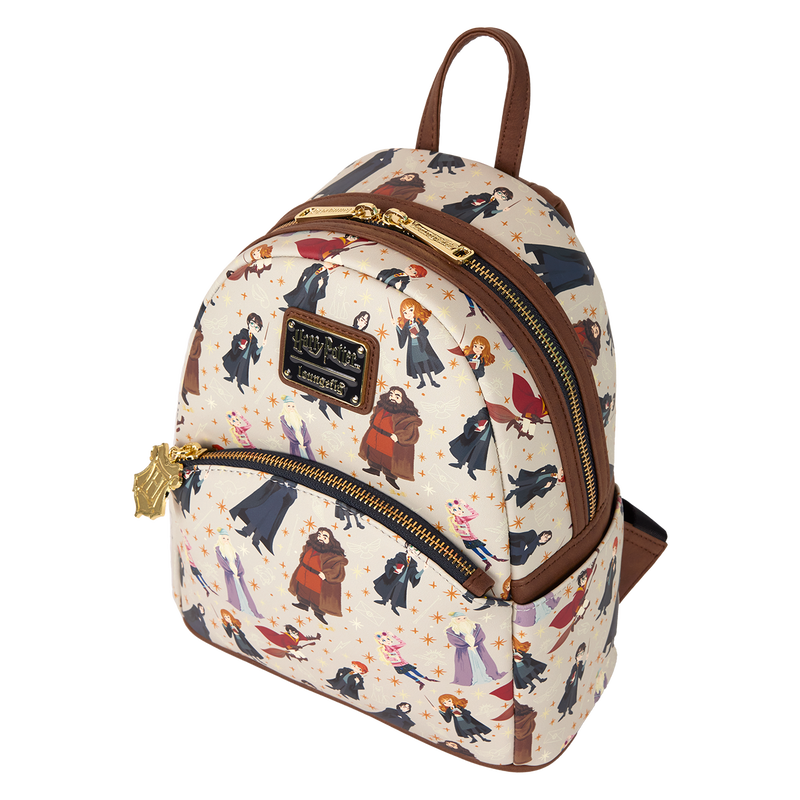 Loungefly Harry Potter All Over Print Mini Backpack