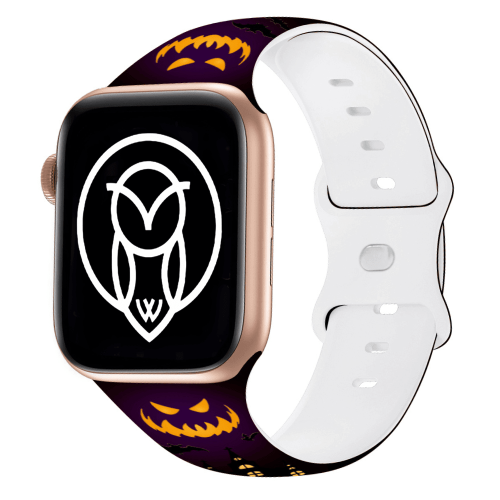 Spooky Silicone Band