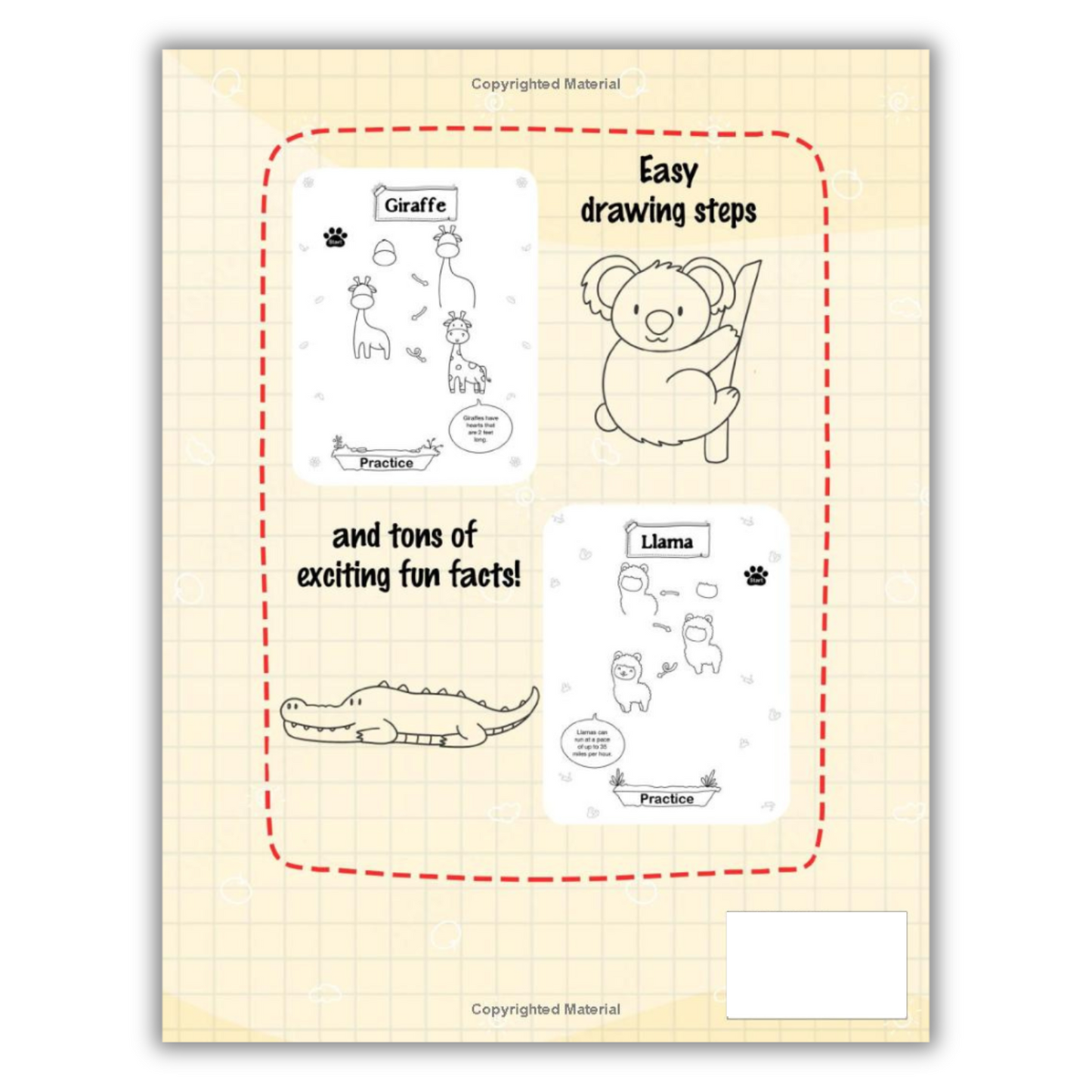 How to Draw 101 Cute Animals: For Kids (Spiral Bound)