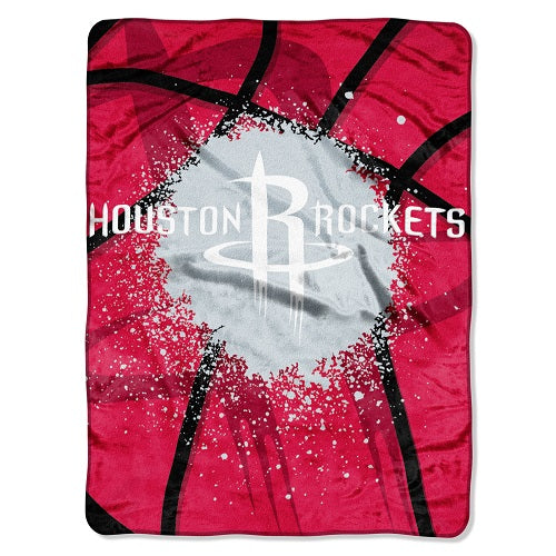 Houston Rockets Shadow Play Raschel Throw Blanket 60" x 80"