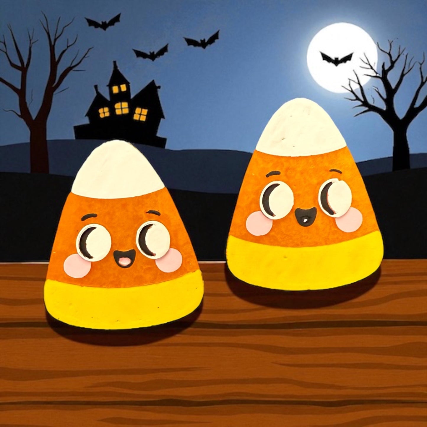 Candy Corn Magnet Set