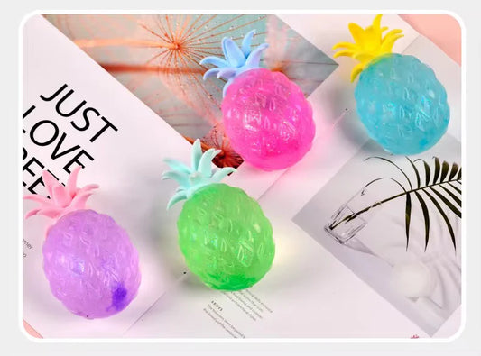 Viral Glitter Gel Pineapple Squishy - IN STOCK