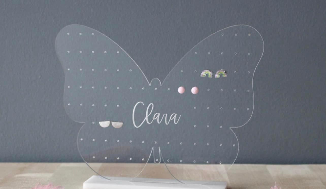 Custom Name Earring Holder (PREORDER- Arrives in 5 wks)