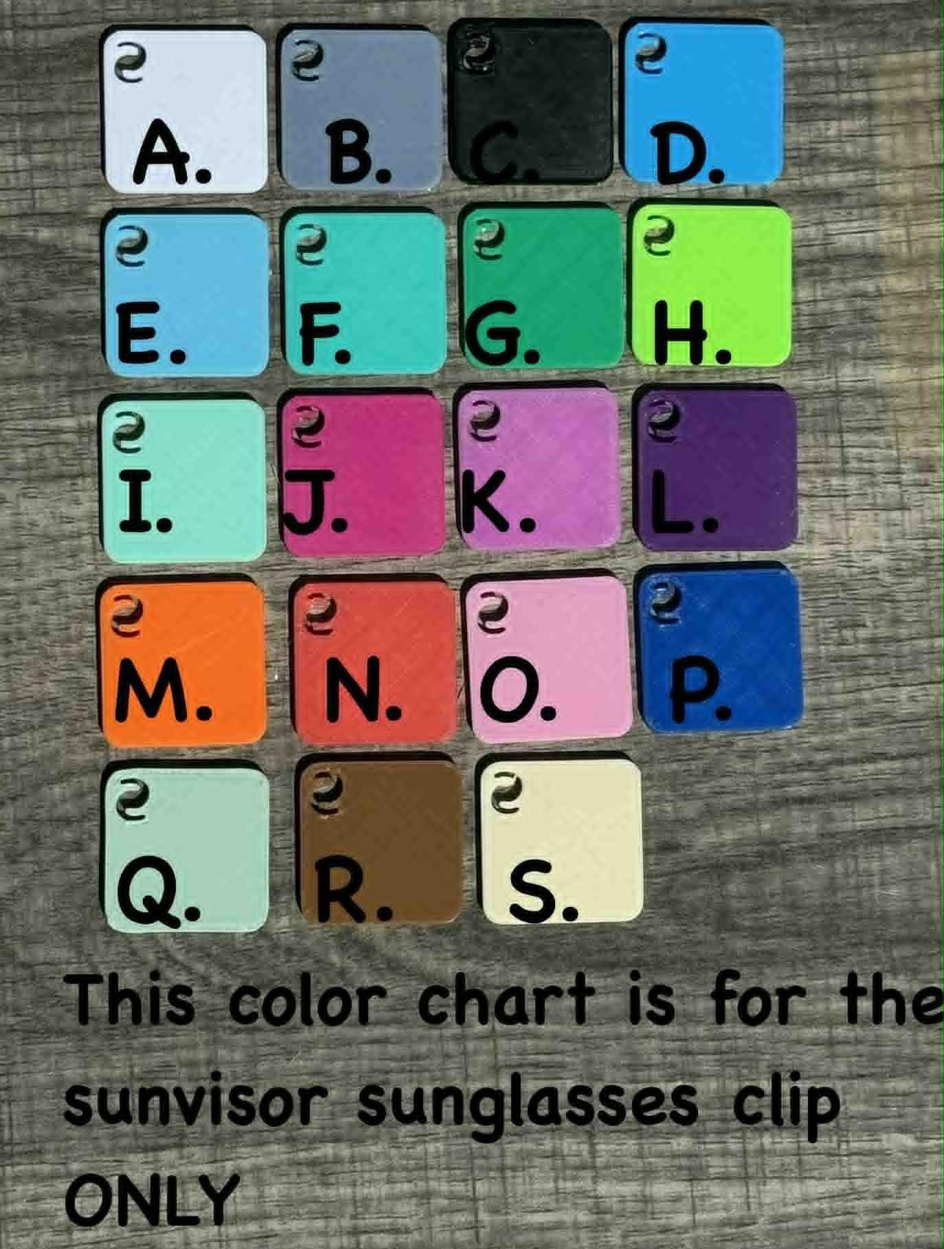 Custom Personalized Sunglasses Holder (PREORDER - Ships in 2-3 Weeks)