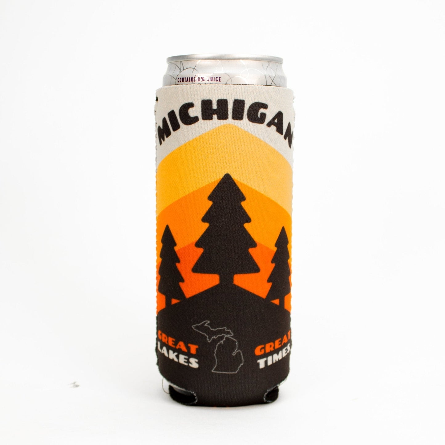 Slim Can Coozie - Michigan Pines