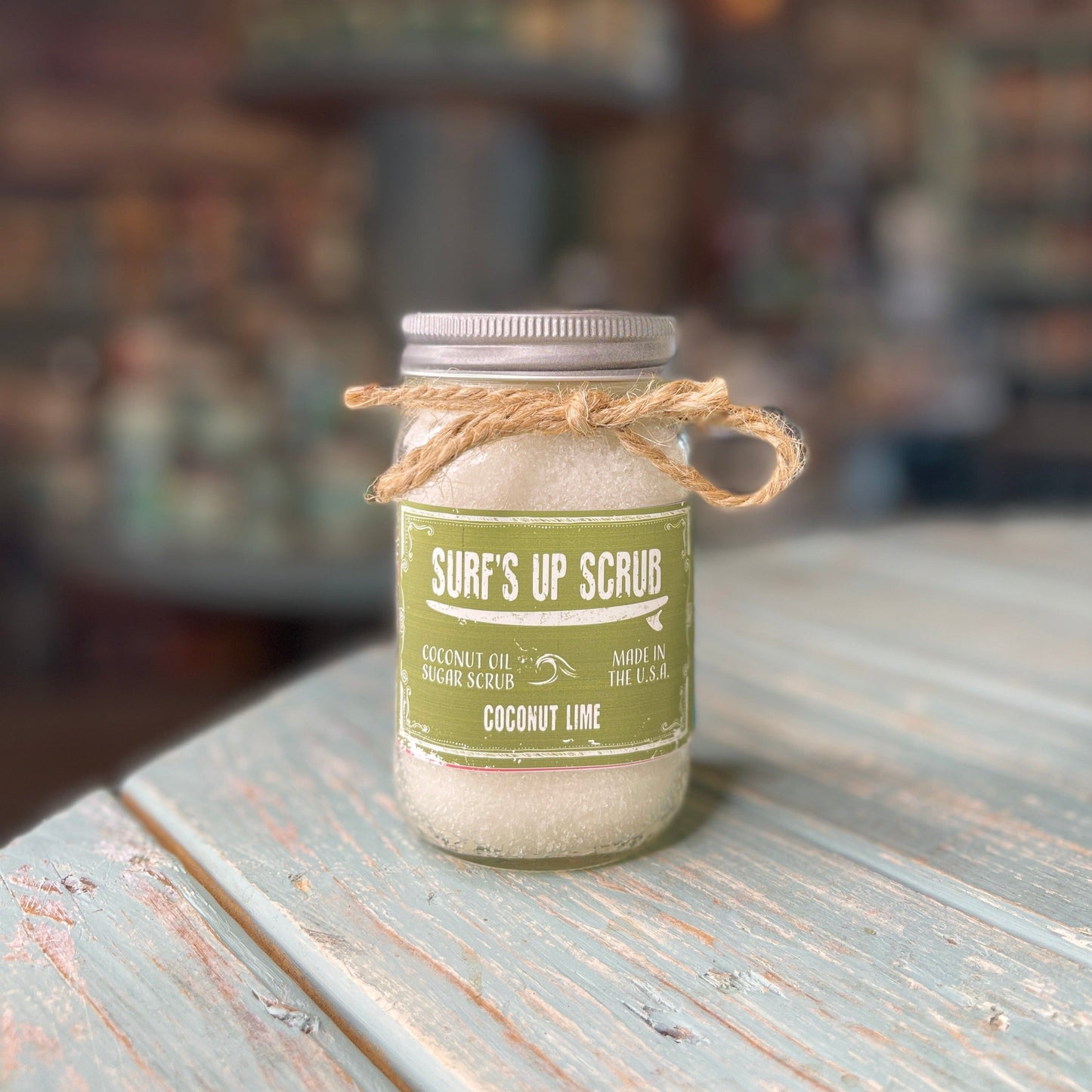 Coconut Lime Sugar Scrub