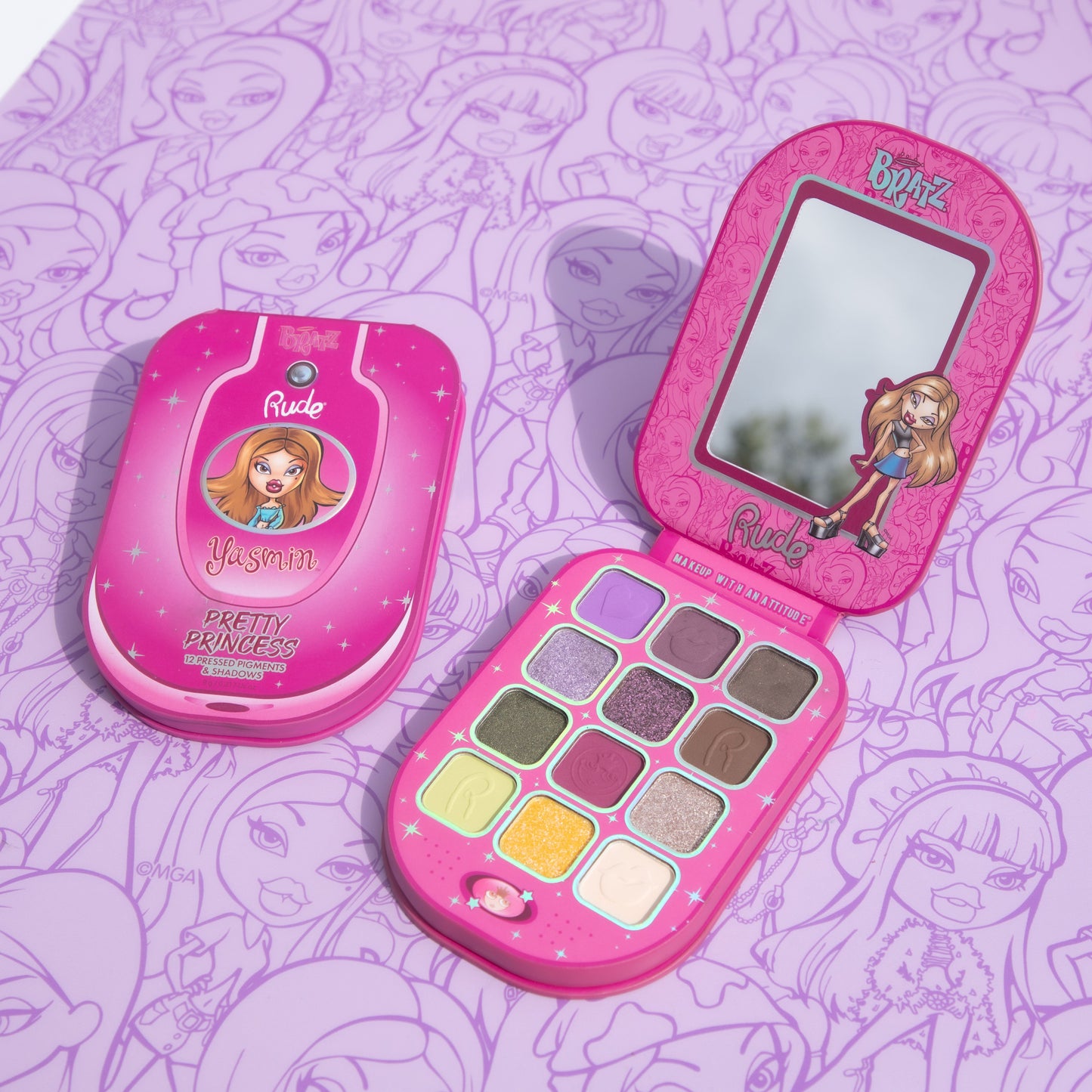 Bratz Yasmin Eyeshadow Palette - Pretty Princess