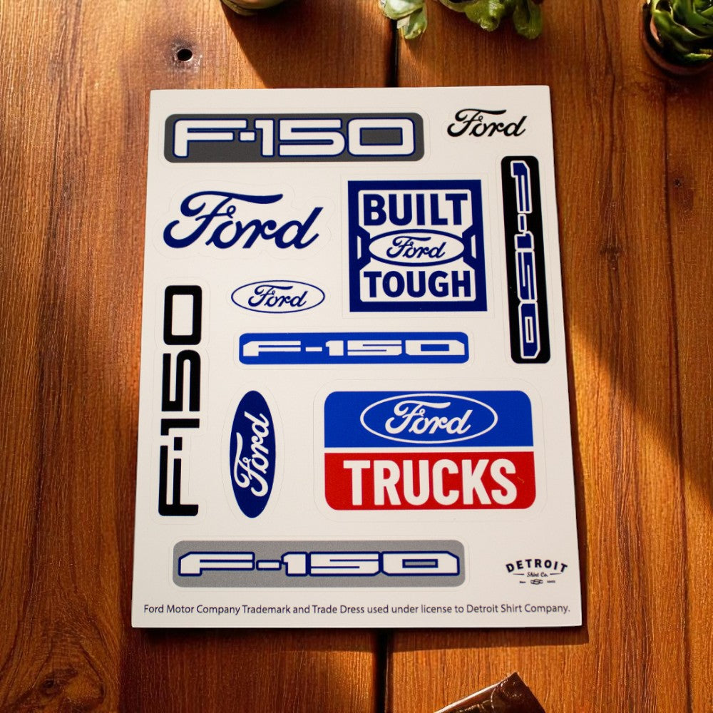 Sticker - Ford F 150 - Sheet