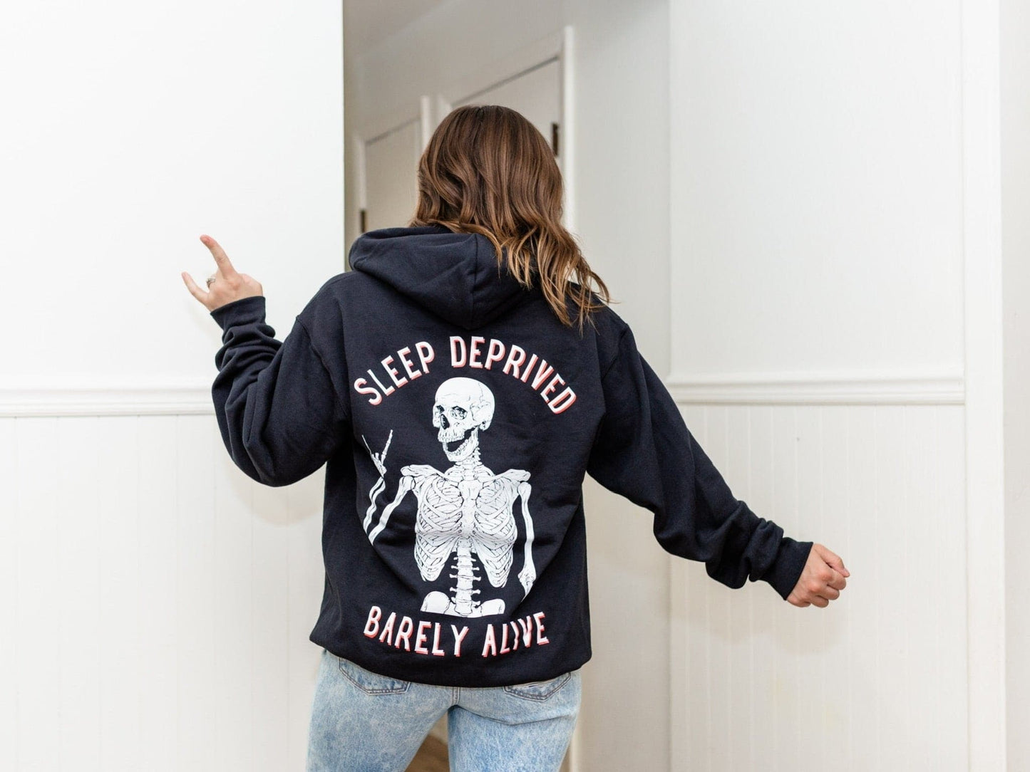 Sleep Deprived Barely Alive Hoodie