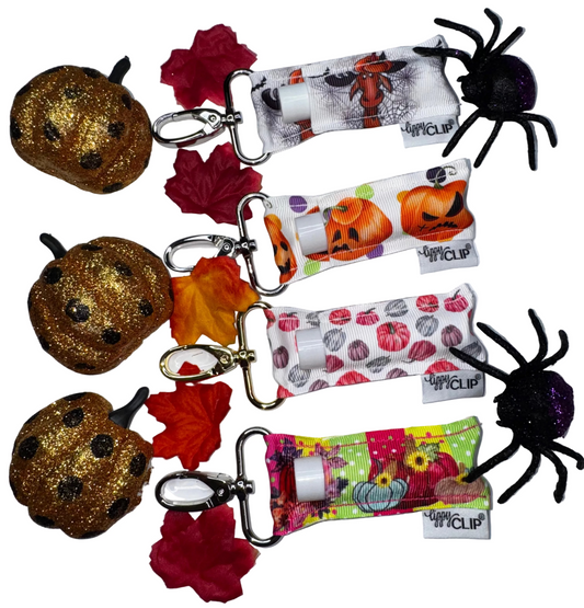 Muted Jack-O-Lanterns LippyClip®