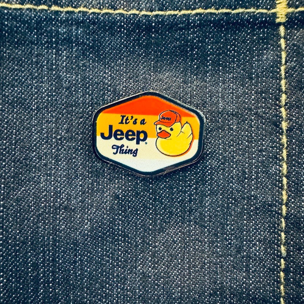 Enamel Pin - It's a Jeep® Thing Duck Hex