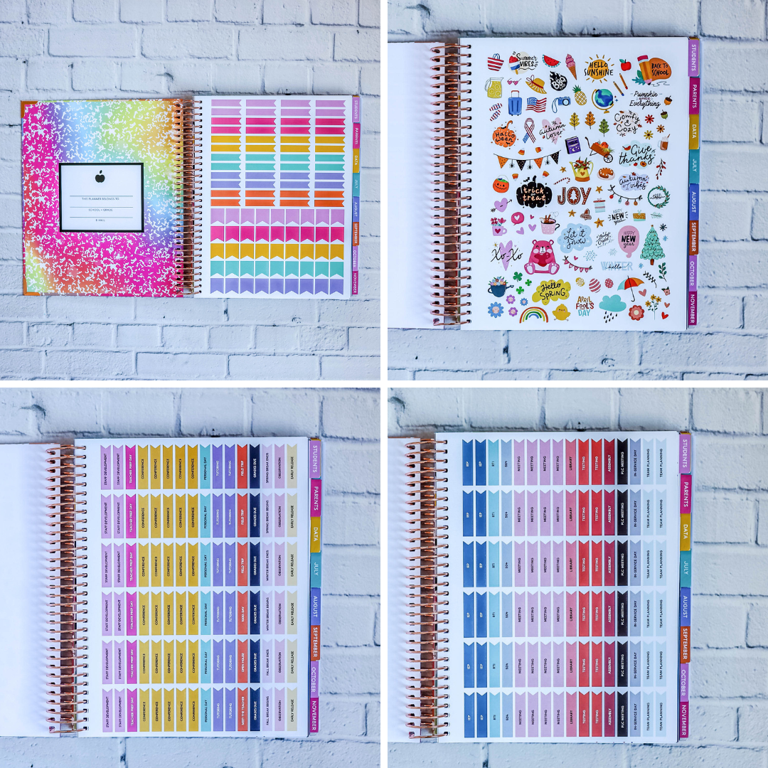 (Pre-Order) Pencil Bow - Teacher Planner by BERTEAU & Co.