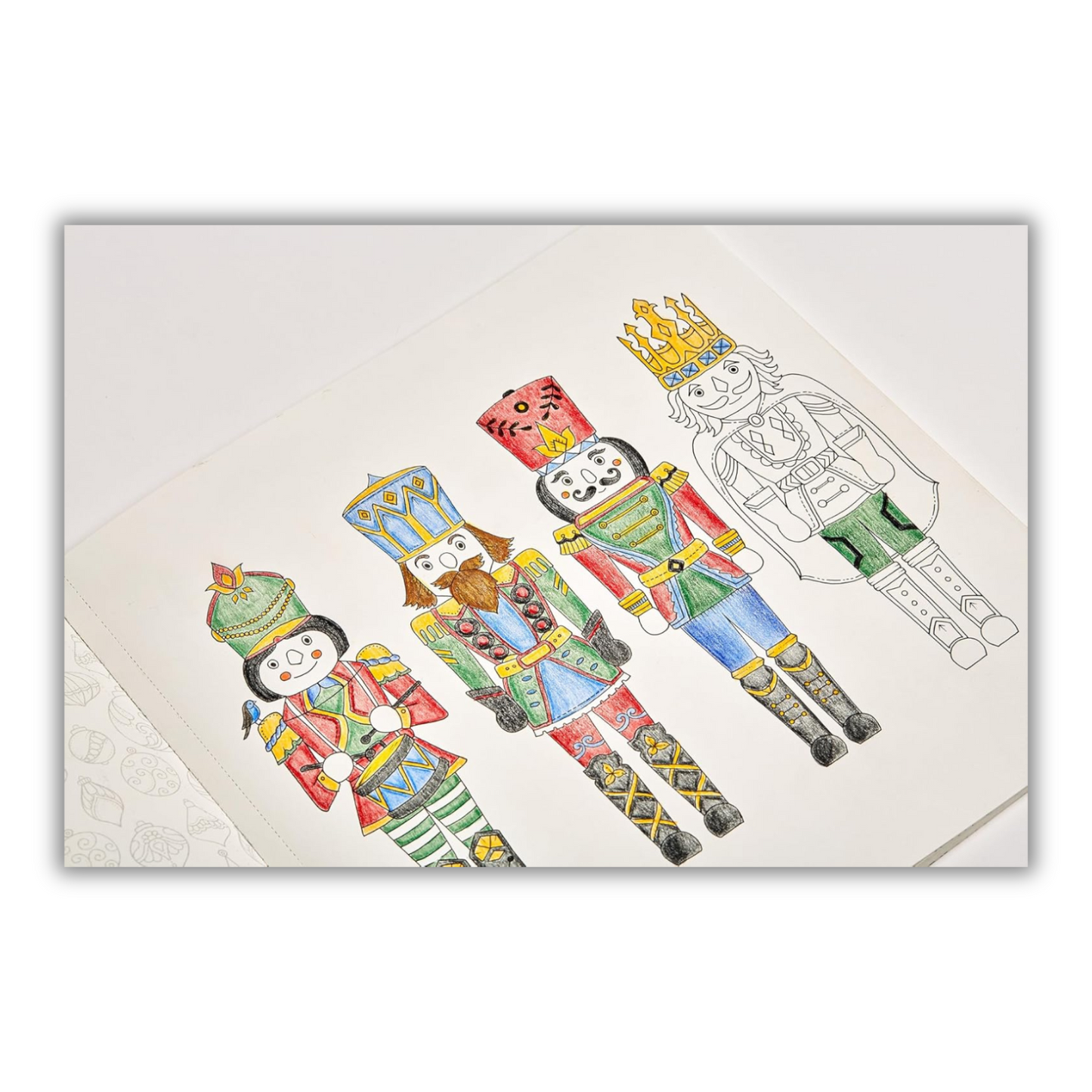 Johanna's Christmas: A Festive Coloring Book for Adults (Spiral Bound)