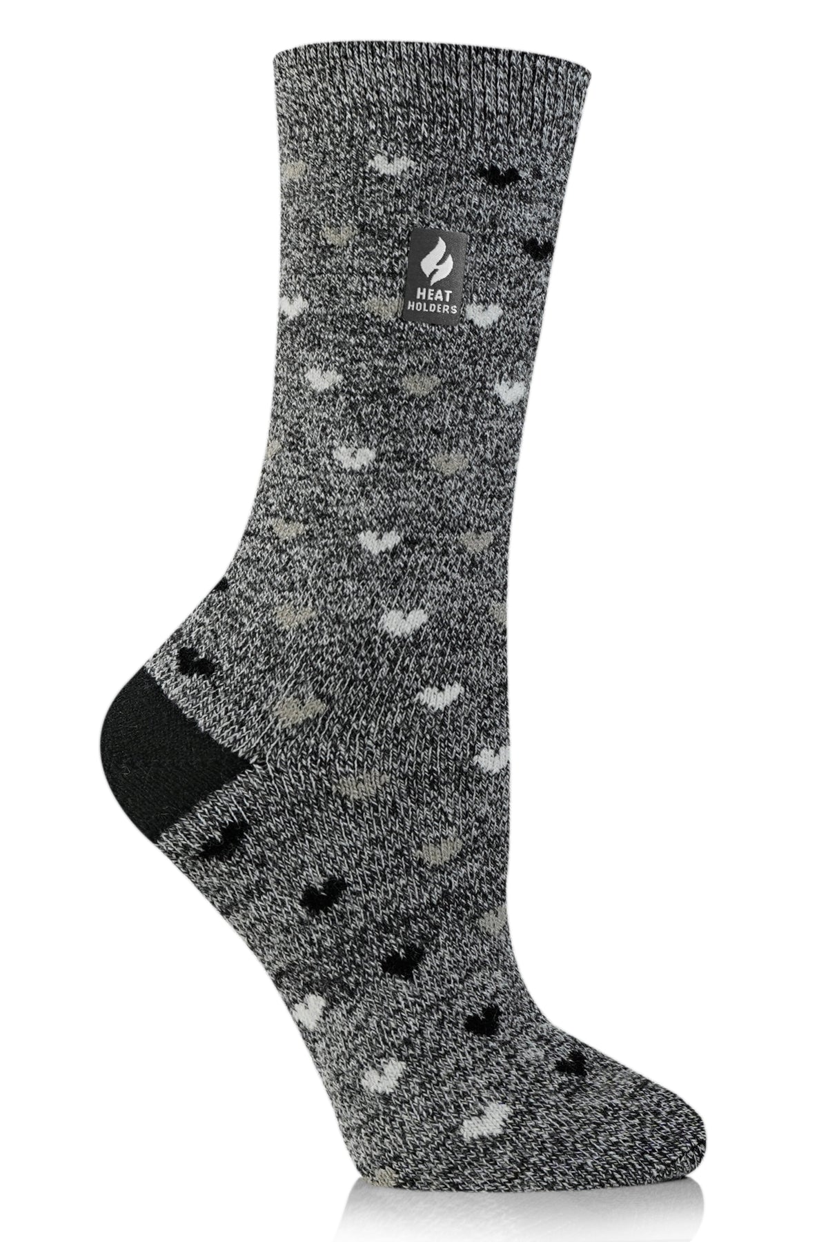 Women's Orchid ULTRA LITE™ Hearts Crew Socks