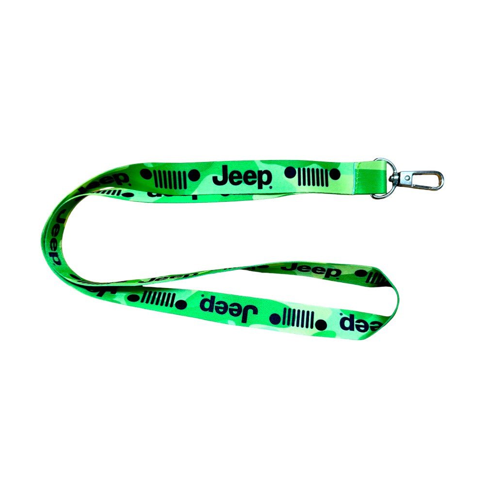 Lanyard - Jeep Gecko Green Camo