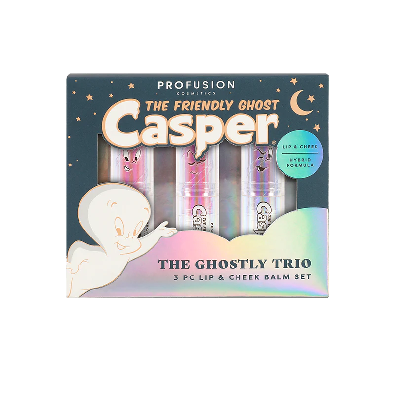 Casper the Friendly Ghost | The Ghostly Trip 3 PC Lip & Cheek Balm Set