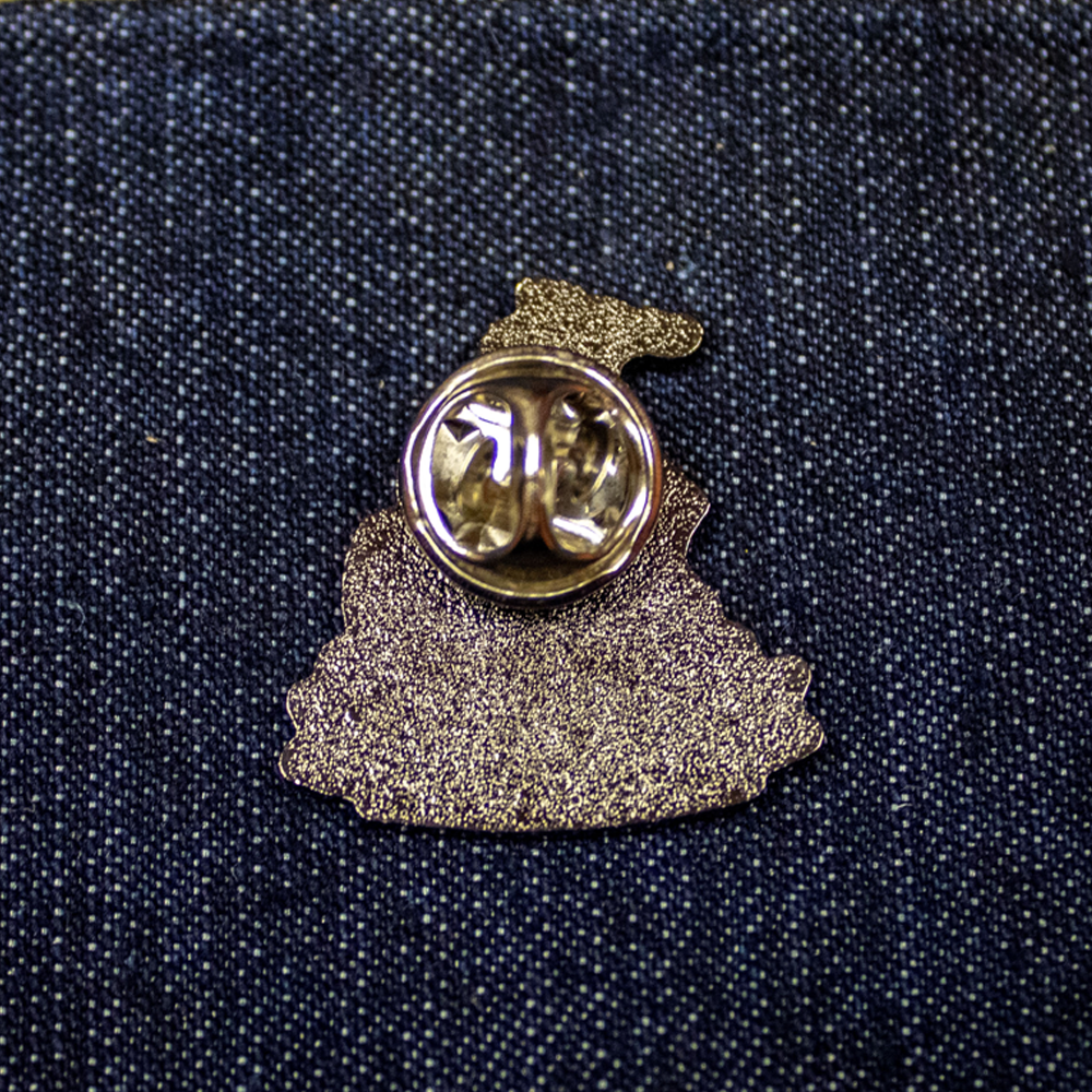 Enamel Pin - Michigan Sails