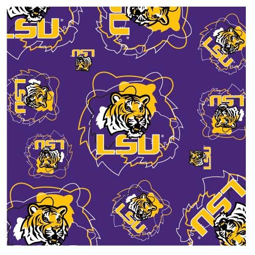 LSU Tigers Silky Scarf