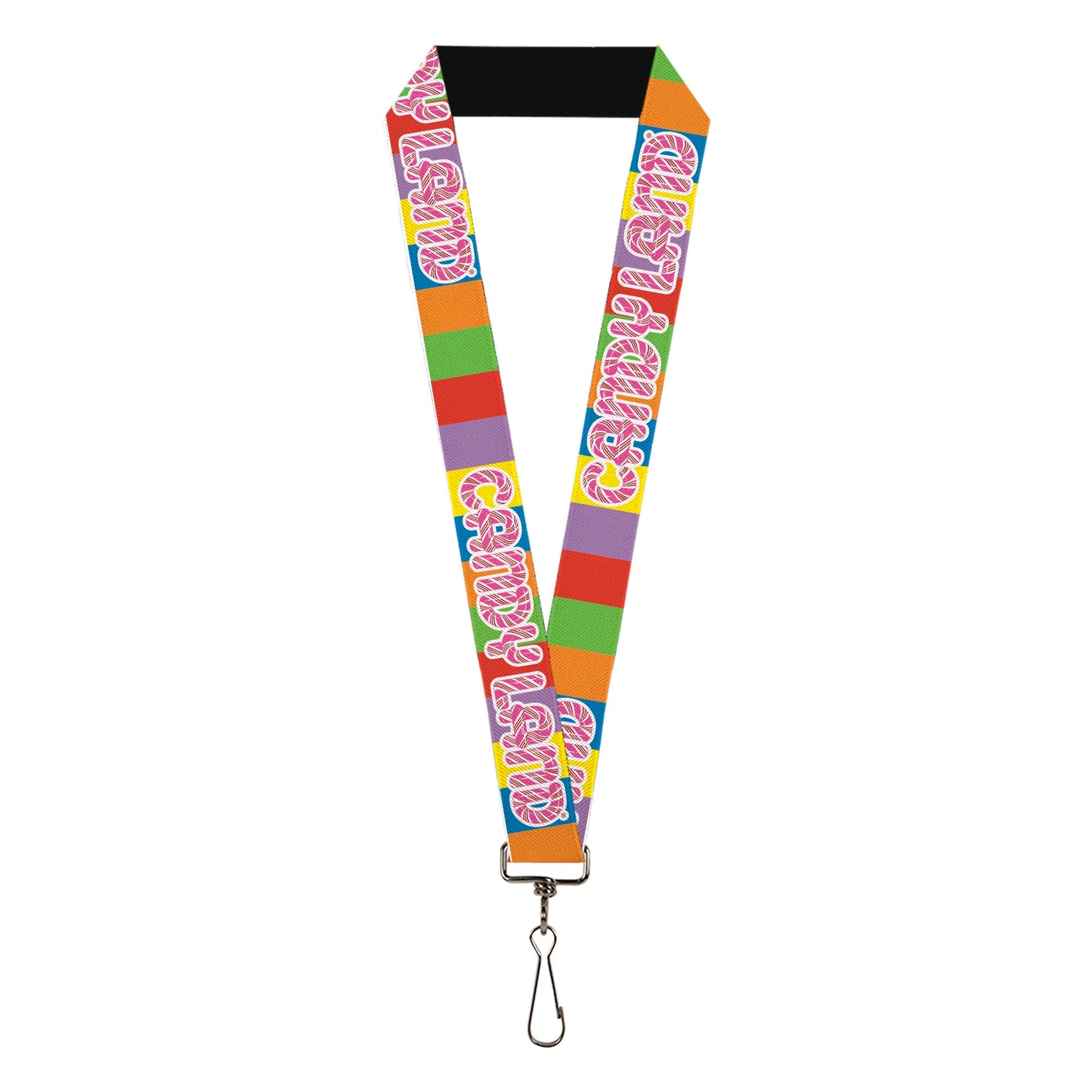Lanyard - 1.0" - CANDY LAND Game Logo Color Blocks Multi Color