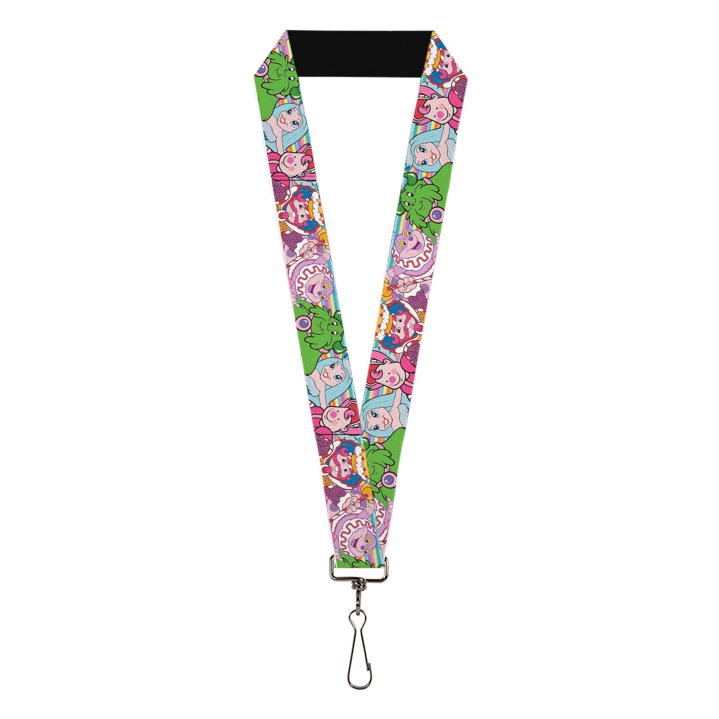 Lanyard - 1.0" - Candy Land Character Lineup Stripe Multi Color