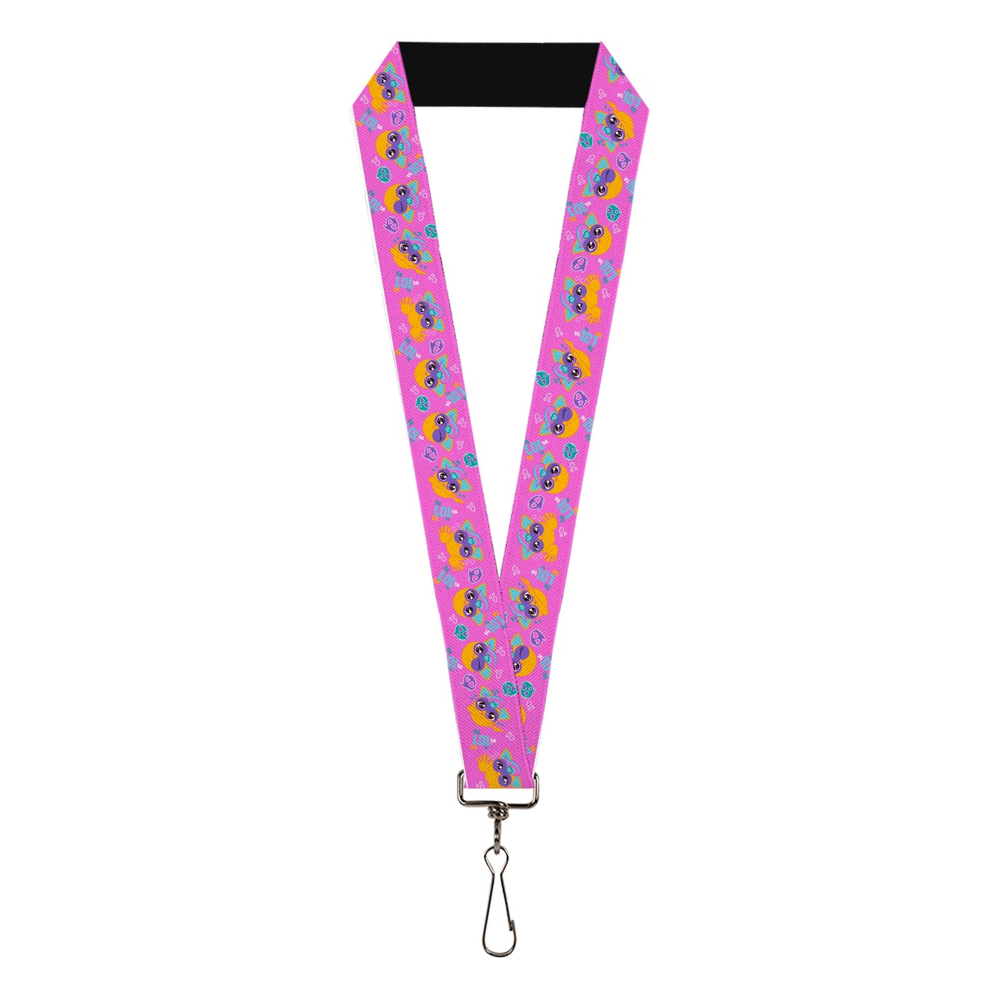 Lanyard - 1.0" - Fuby Furbmojis LOL Icons Collage Pinks/Blues