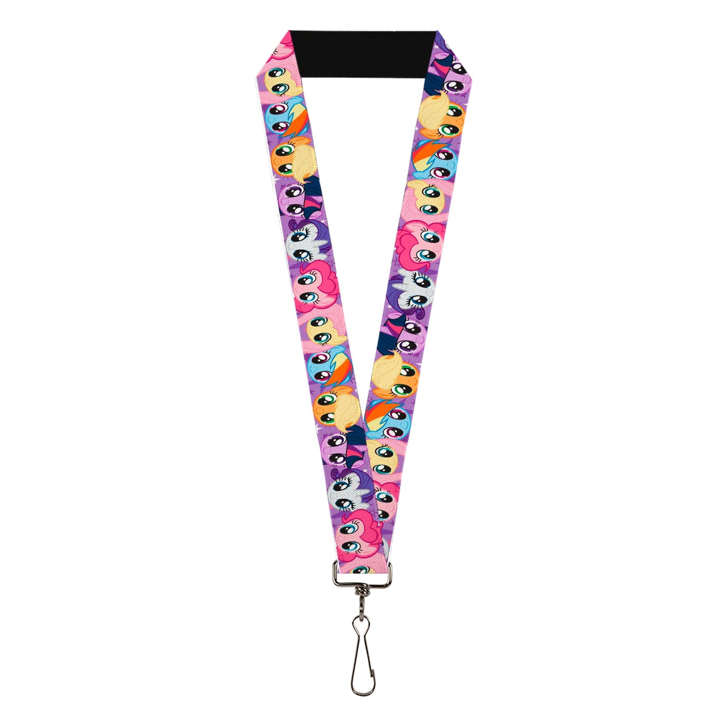 Lanyard - 1.0" - My Little Pony Friendship is Magic Original Mane Six Face Blocks