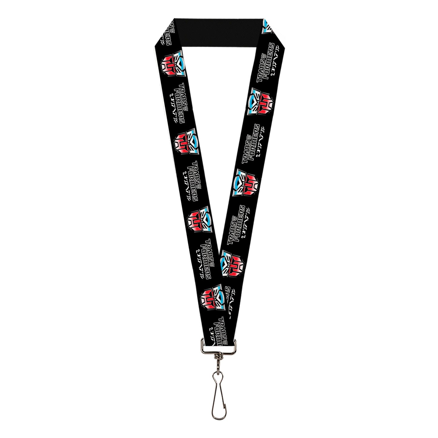 Lanyard - 1.0" - TRANSFORMERS Autobots Cybertronian Icon Black/Blues/Red/White