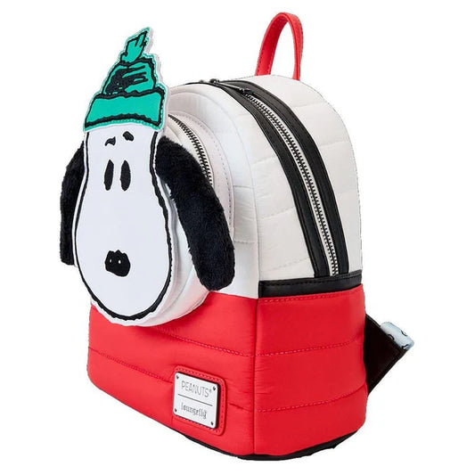 Loungefly Peanuts - Holiday Snoopy Snow Day Collection Mini Backpack