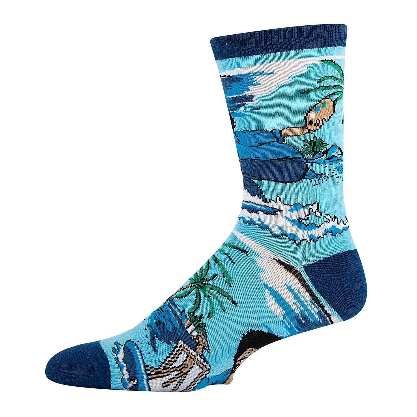 Men's Bob Ross Waves Socks