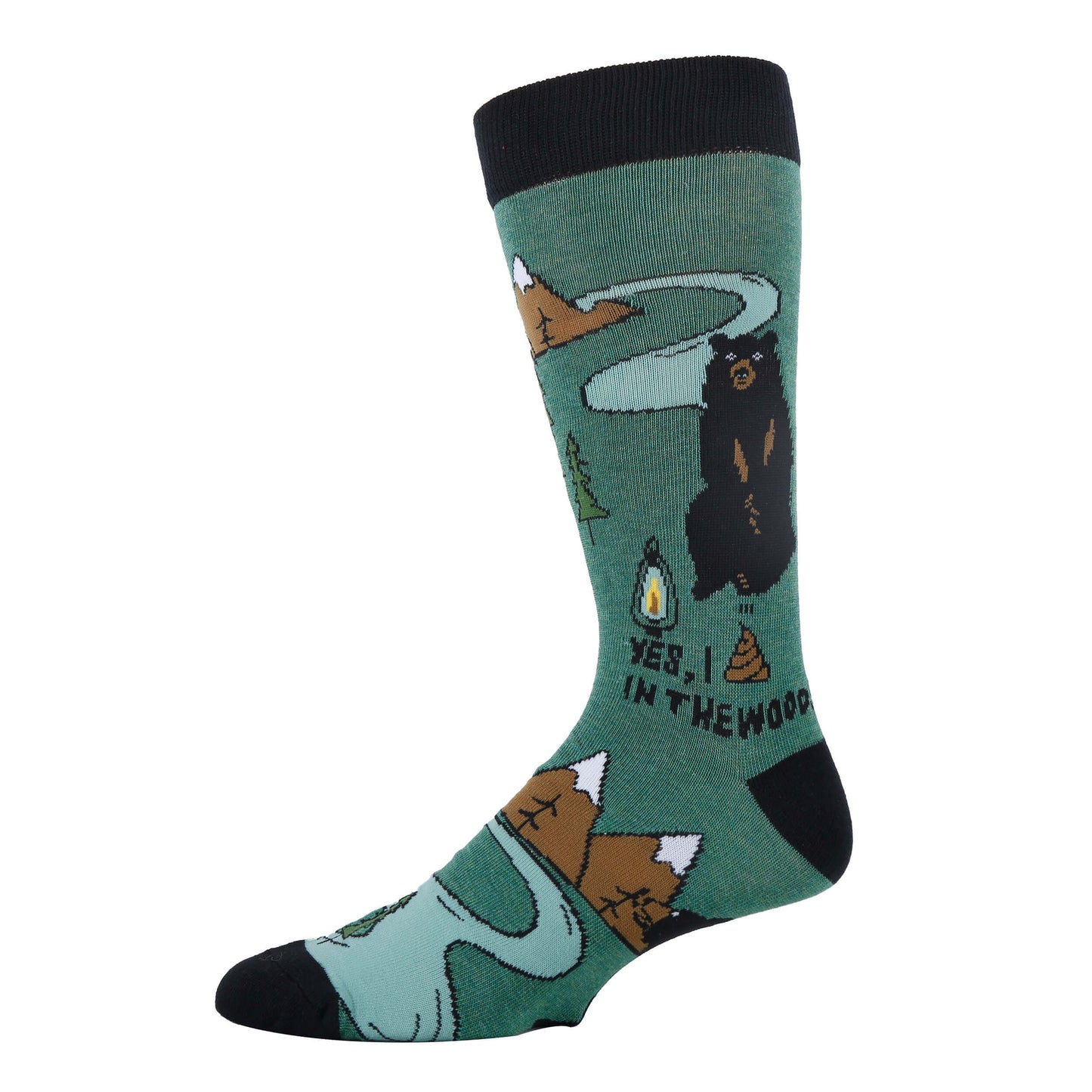 Men's Bear Poop Socks
