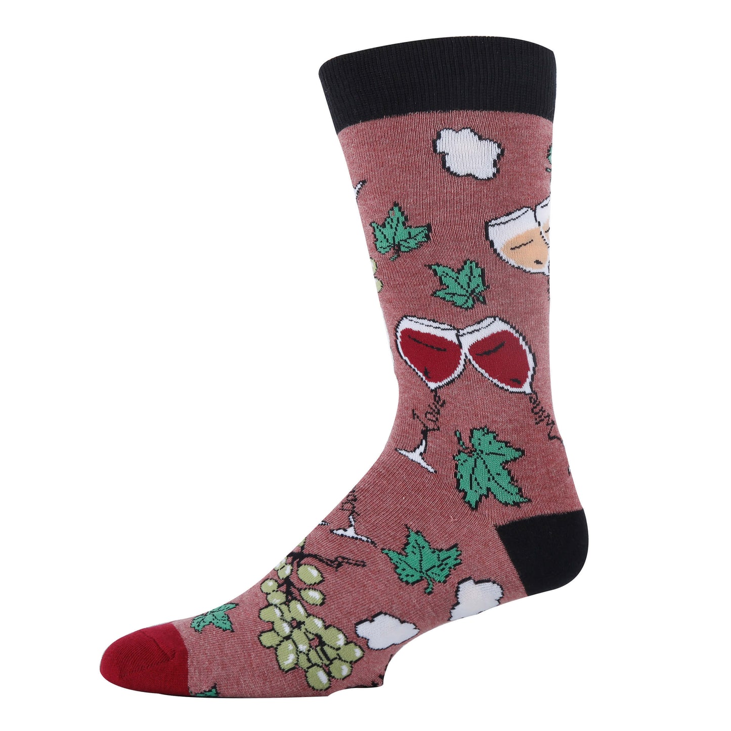 Men's Cloud Wine Socks