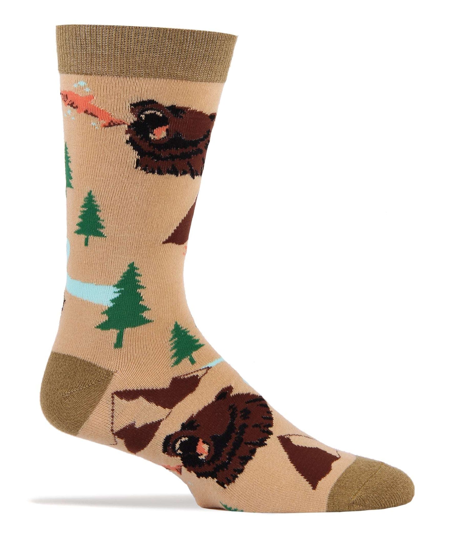 Men's Brown Bear Socks