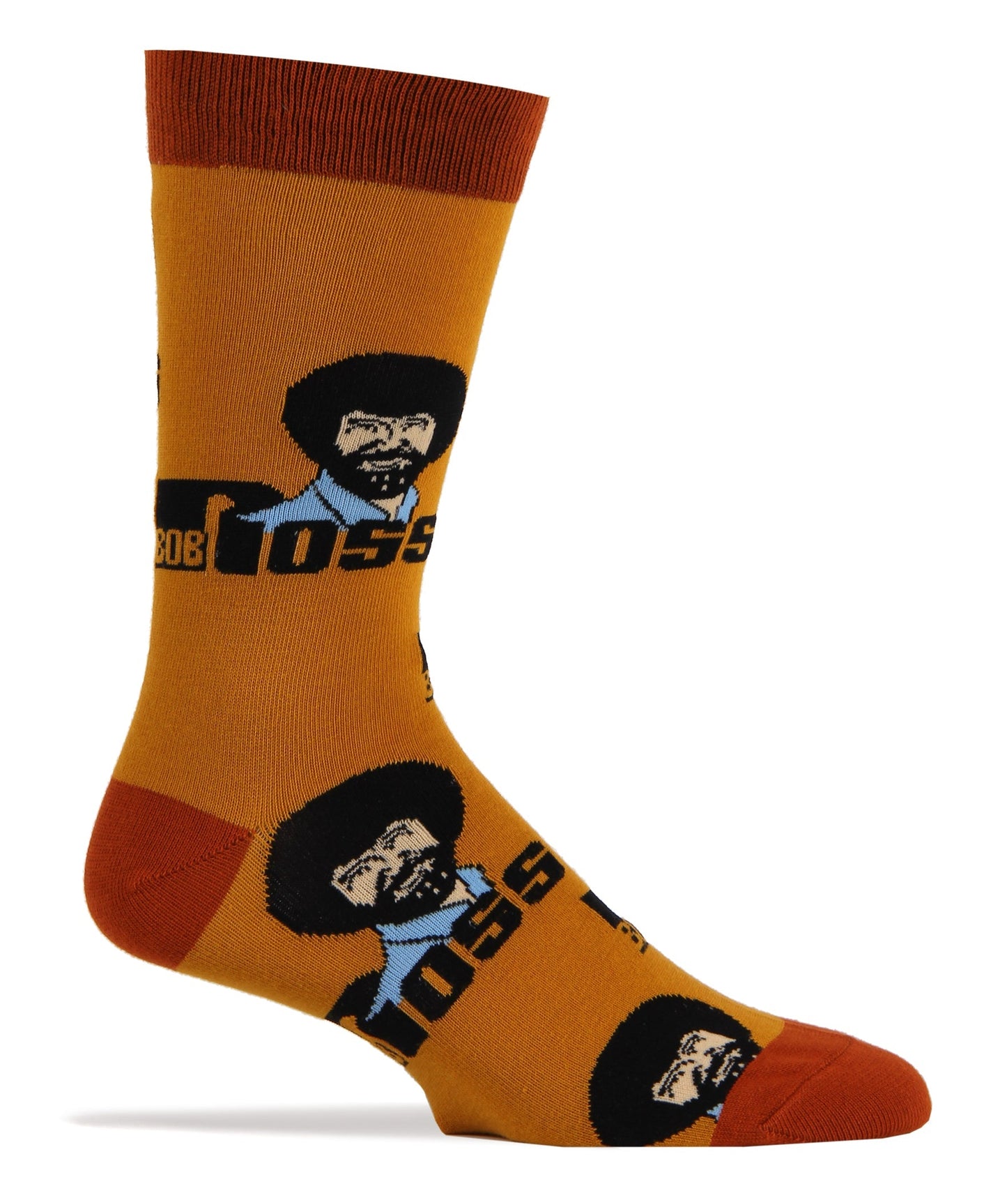 Men's Roll Em Bob Ross Socks