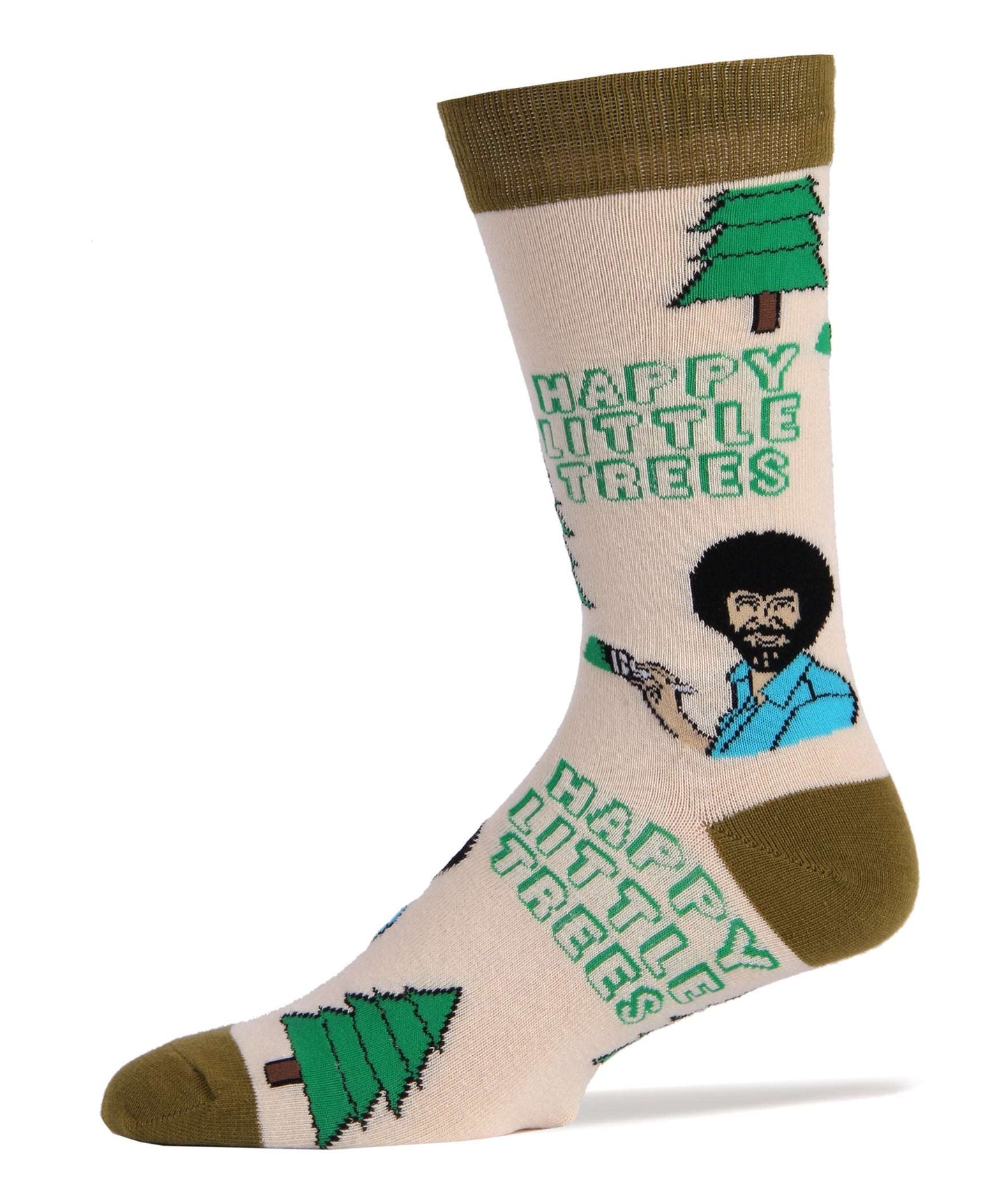 Men's Always Happy Trees Socks