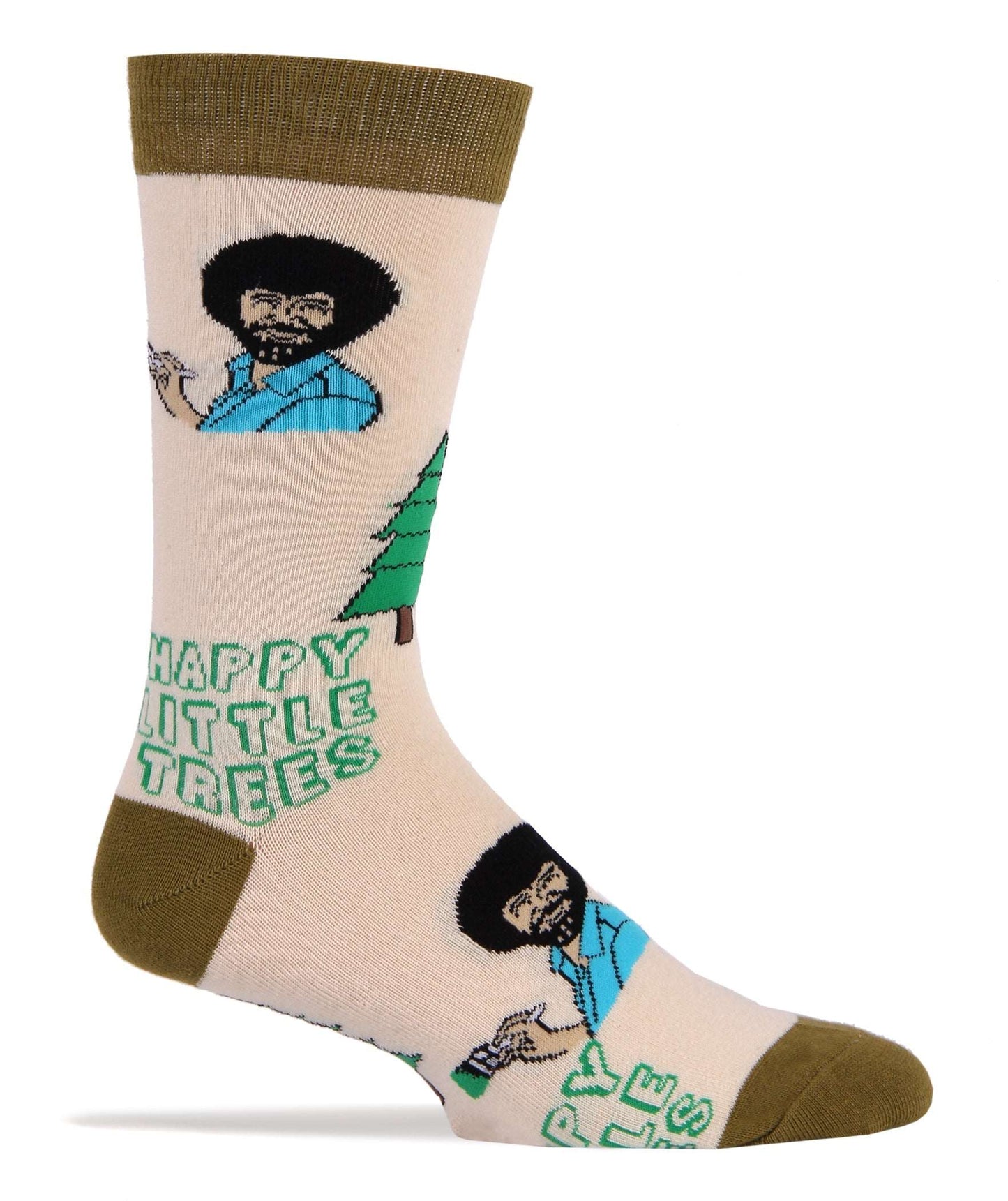 Men's Always Happy Trees Socks