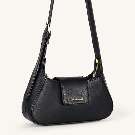Mira & Moss Graciela Petite Shoulder Bag - Black