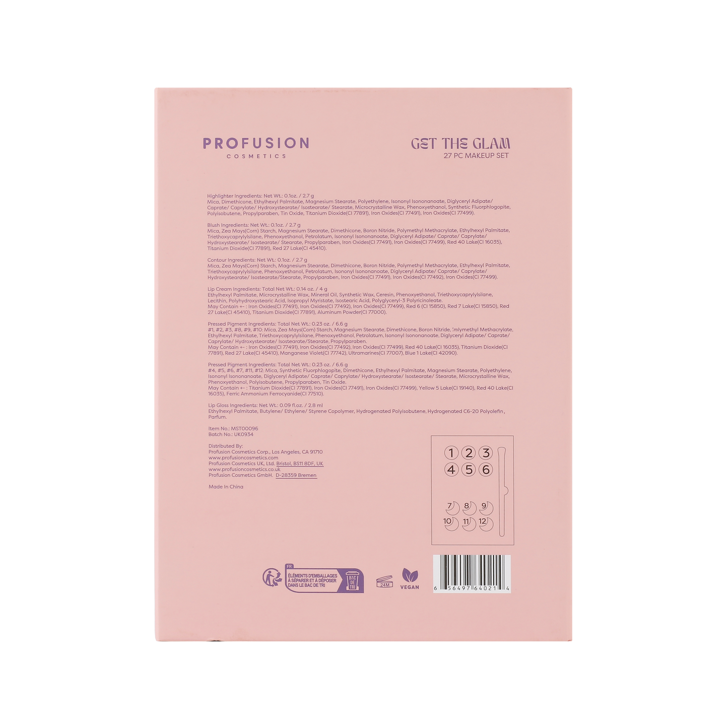 Get The Glam Makeup Set