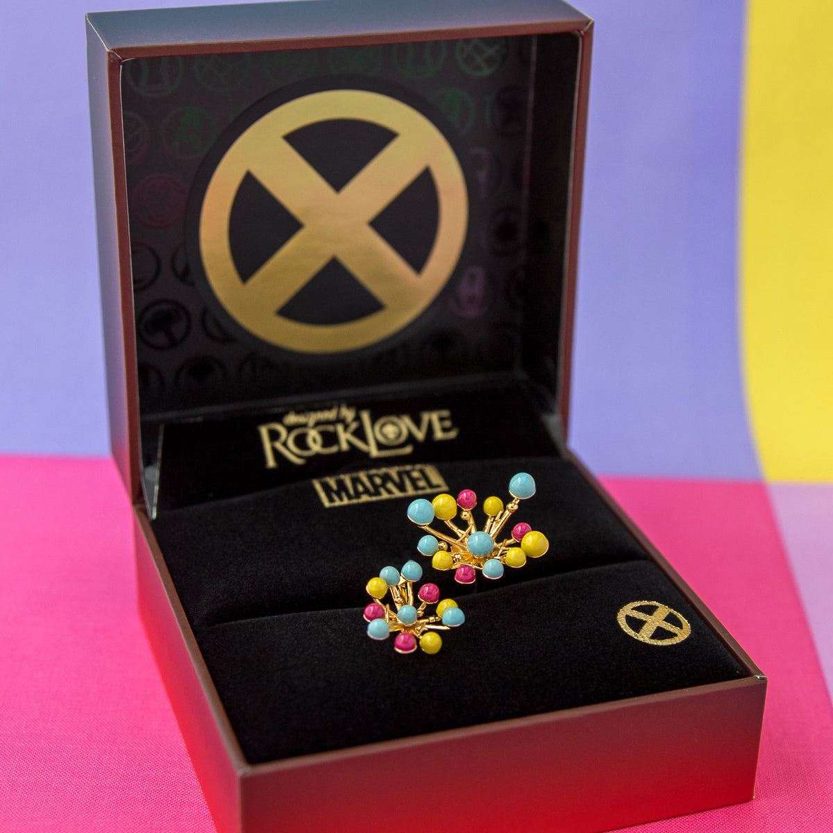 Marvel X RockLove X-MEN Jubilee Fireworks Ring
