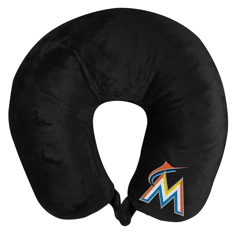 Miami Marlins Travel Neck Pillow
