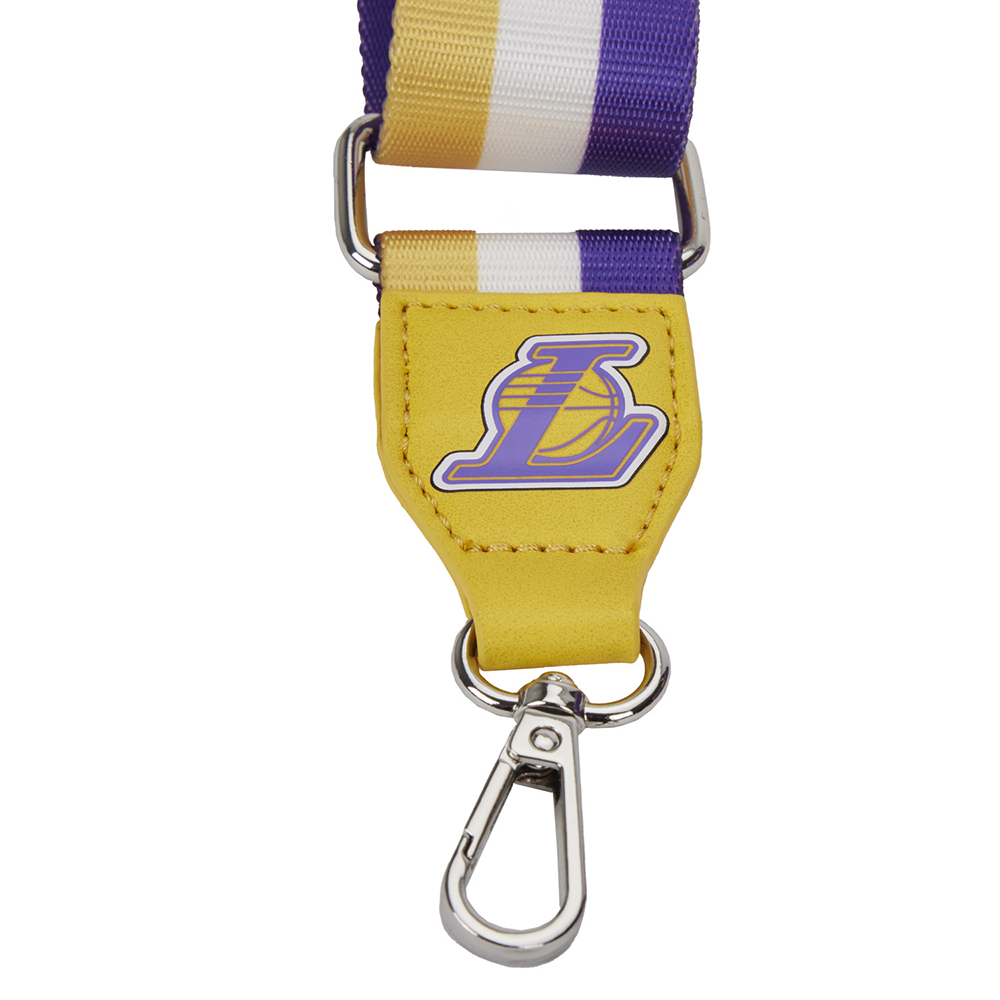 Loungefly: NBA LA Lakers Debossed Logo Crossbody Bag