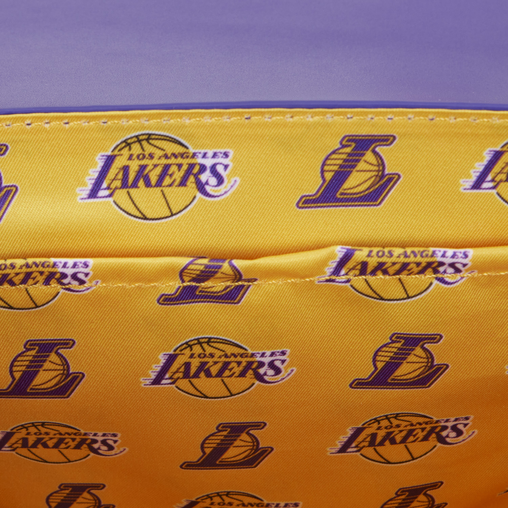 Loungefly: NBA LA Lakers Debossed Logo Crossbody Bag