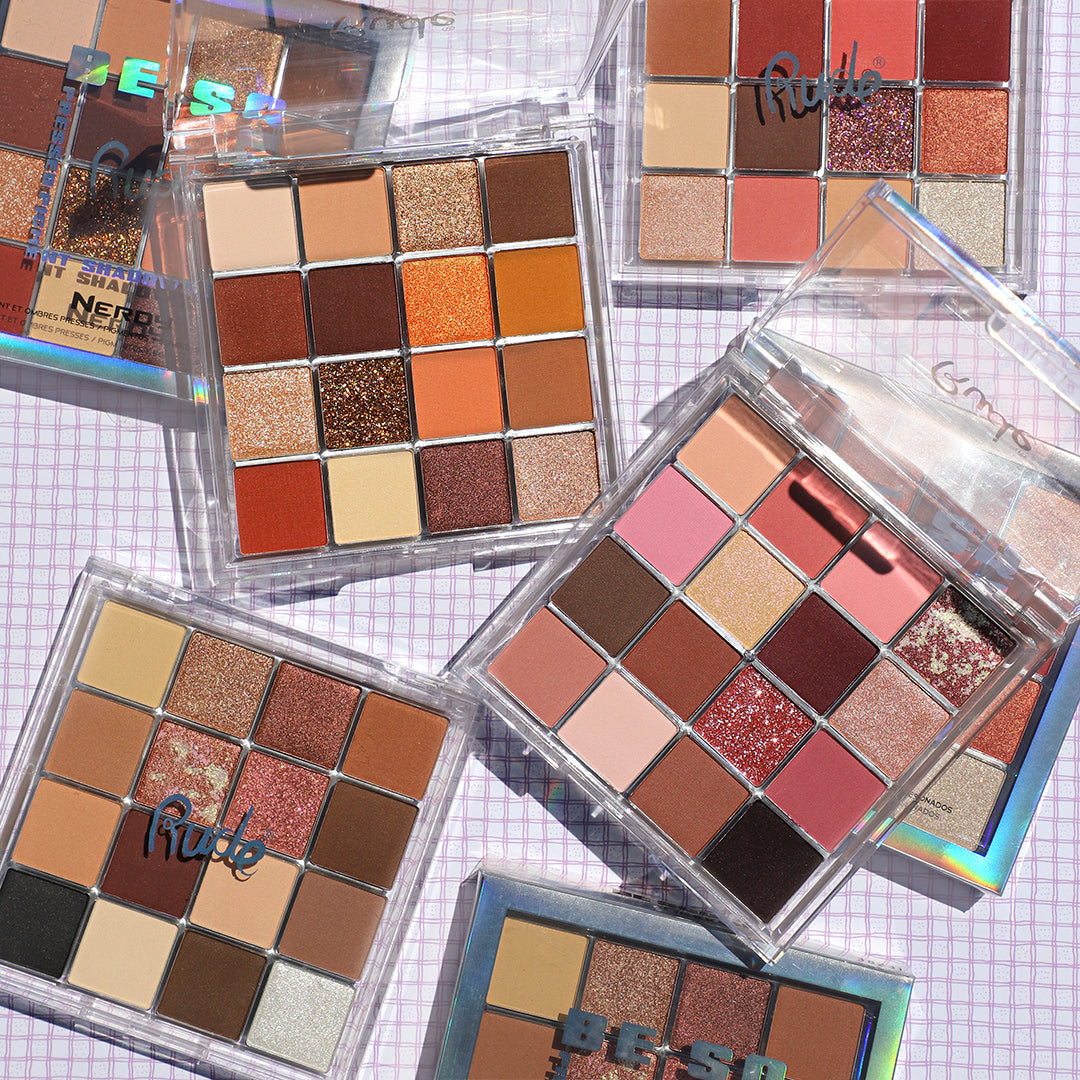 Be Square Pressed Pigments & Shadows - Brainy